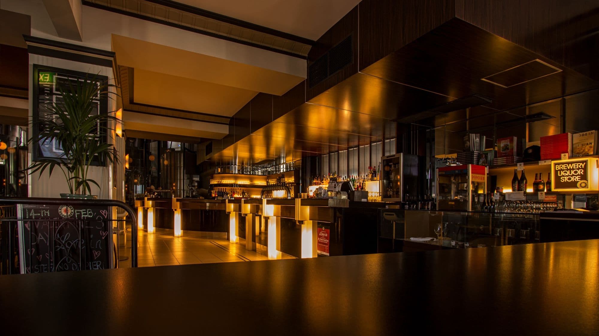 Sale — the candlelit dining room at Aurelia
